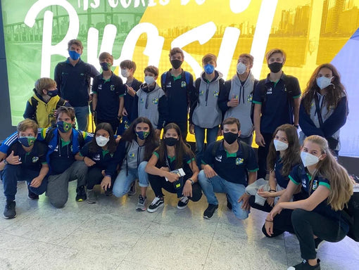 Time Brasil no campeonato Norte-Americano de Optimist 2021