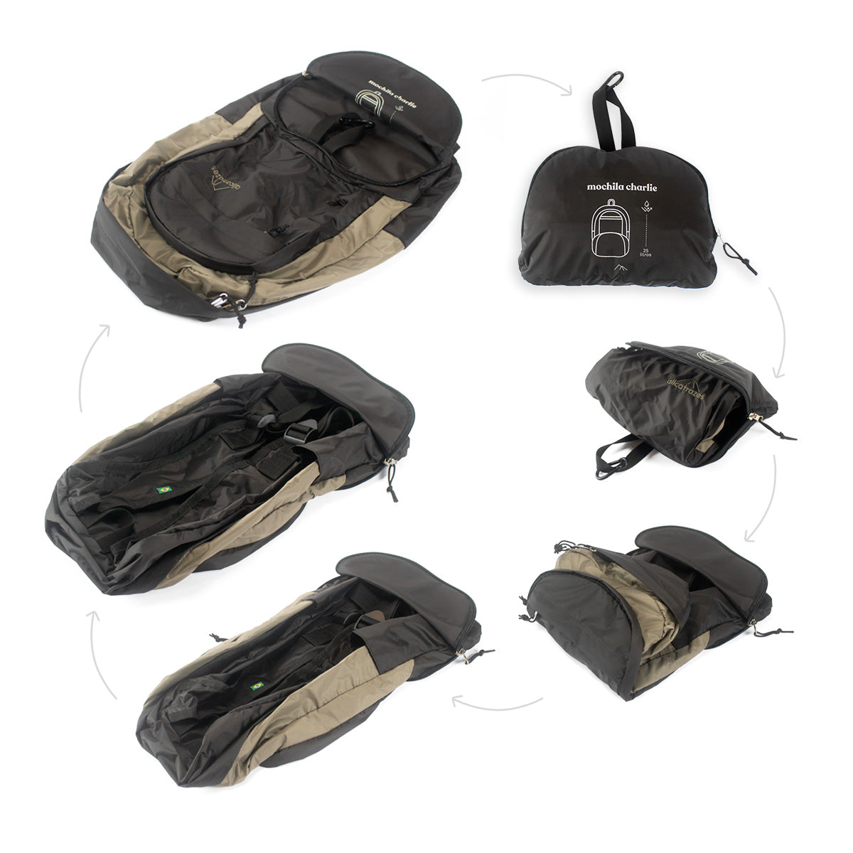 Mochila Charlie Dobrável 25L