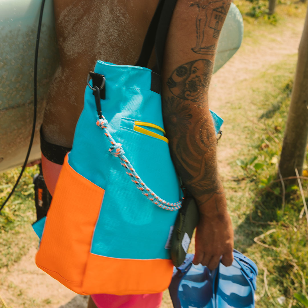 Tote Bag Allcatrazes x The Summer Hunter Azul Céu