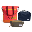 Kit Aerolook - Tote Brasco + Pochete The Summer Hunter, Coral Esquina e Verde Cachoeira, Nécessaire Hotel Azul Aurora da Allcatrazes