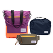 Kit Aerolook - The Summer Hunter, Roxo Viagem e Verde Cachoeira, Nécessaire Hotel Azul Aurora da Allcatrazes
