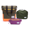 Kit Aerolook - The Summer Hunter, Verde Cachoeira e Roxo Viagem, Nécessaire Hotel Verde Araucária da Allcatrazes