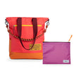 Kit Tote + Lima - Brasco — Coral Esquina com Nécessaire Lima Rosa
