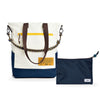 Kit Tote + Lima - Brasco — Off White Encontro com Nécessaire Lima Azul Aurora