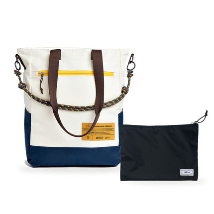 Kit Tote + Lima - Brasco — Off White Encontro com Nécessaire Lima Preto
