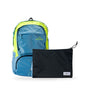 Kit Charlie + Lima — Azul | Amarelo com Nécessaire Lima Preto