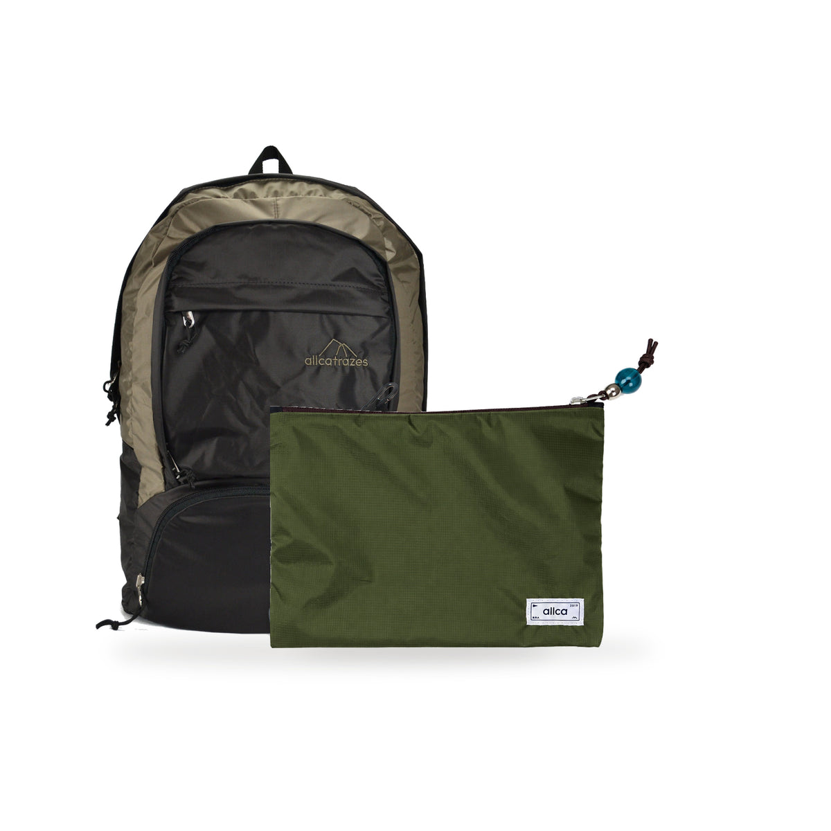 Kit Charlie + Lima — Café | Areia com Nécessaire Lima Verde Araucária