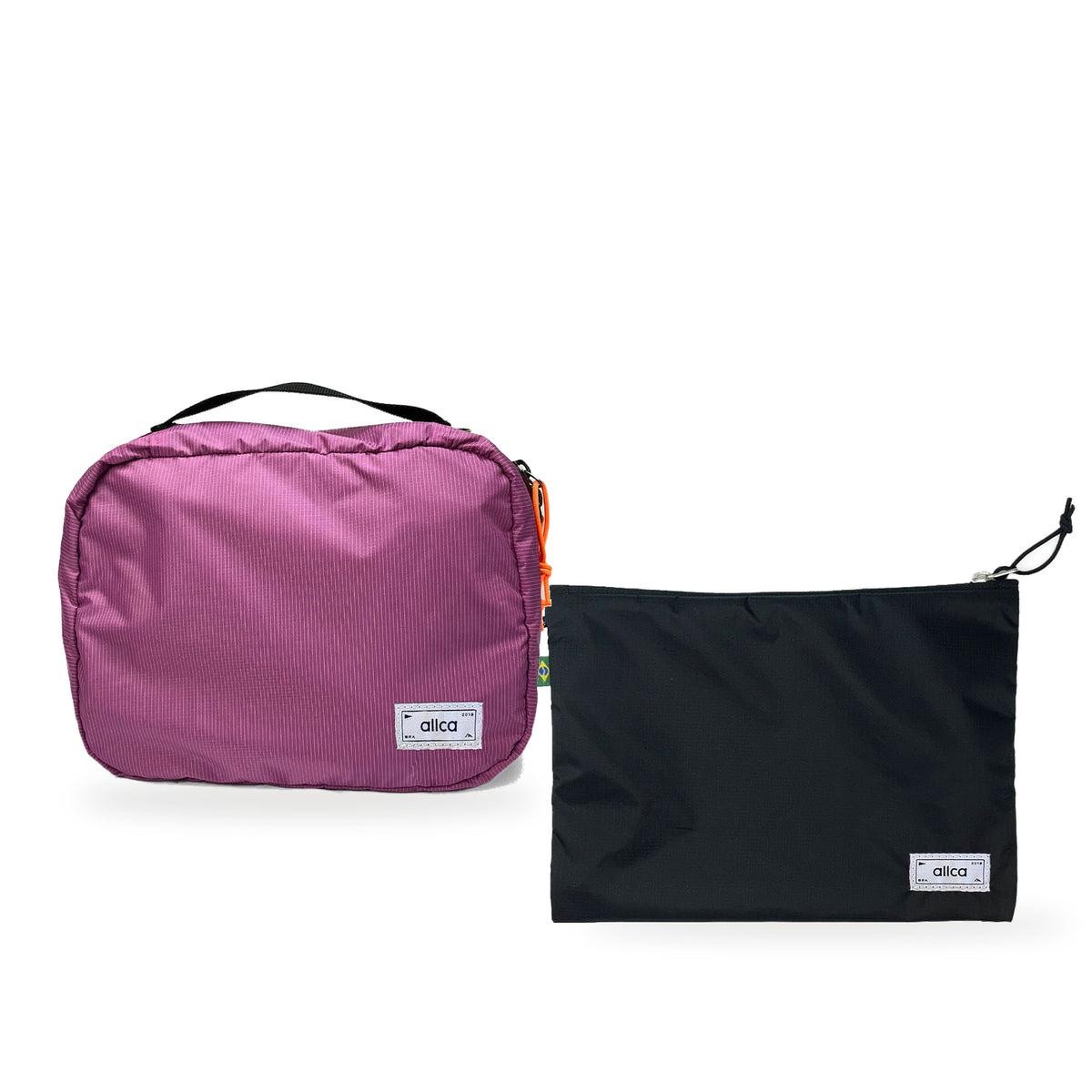 Kit Hotel + Lima — Rosa com Nécessaire Lima Preto
