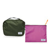 Kit Hotel + Lima — Verde Araucária com Nécessaire Lima Rosa
