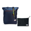 Kit Tote + Lima - Minuano — Azul Aurora / Com charm com Nécessaire Lima Preto