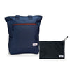 Kit Tote + Lima - Minuano — Azul Aurora / Sem Charm com Nécessaire Lima Preto
