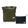 Kit Tote + Lima - Minuano — Verde Araucária / Sem Charm com Nécessaire Lima Preto