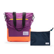 Kit Tote + Lima - The Summer Hunter — Roxo Viagem com Nécessaire Lima Azul Aurora