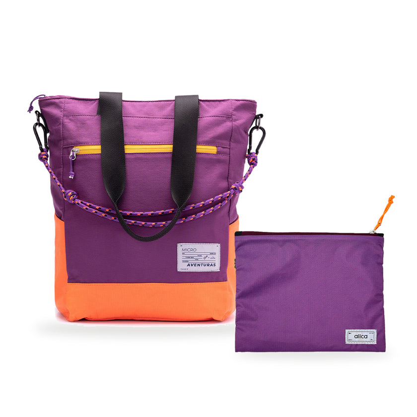 Kit Tote + Lima - The Summer Hunter — Roxo Viagem com Nécessaire Lima Roxo