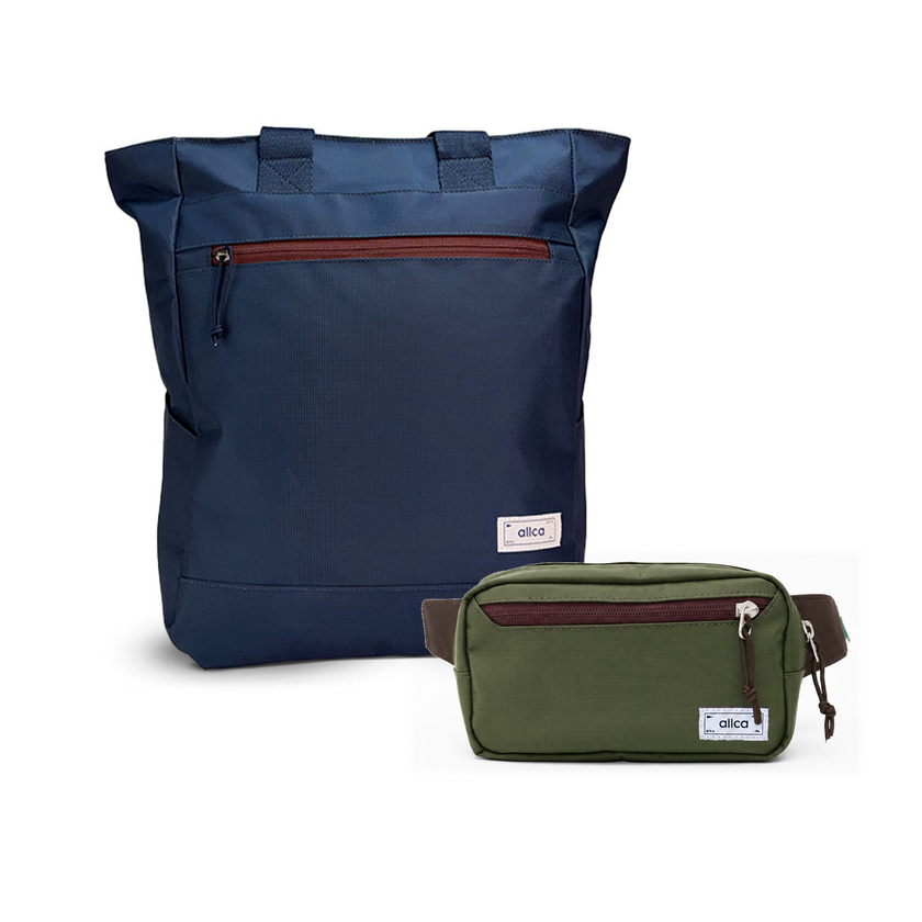 Kit Em Movimento com Minuano x Minuano, Azul Aurora / Sem Charm e Verde Araucária da Allcatrazes