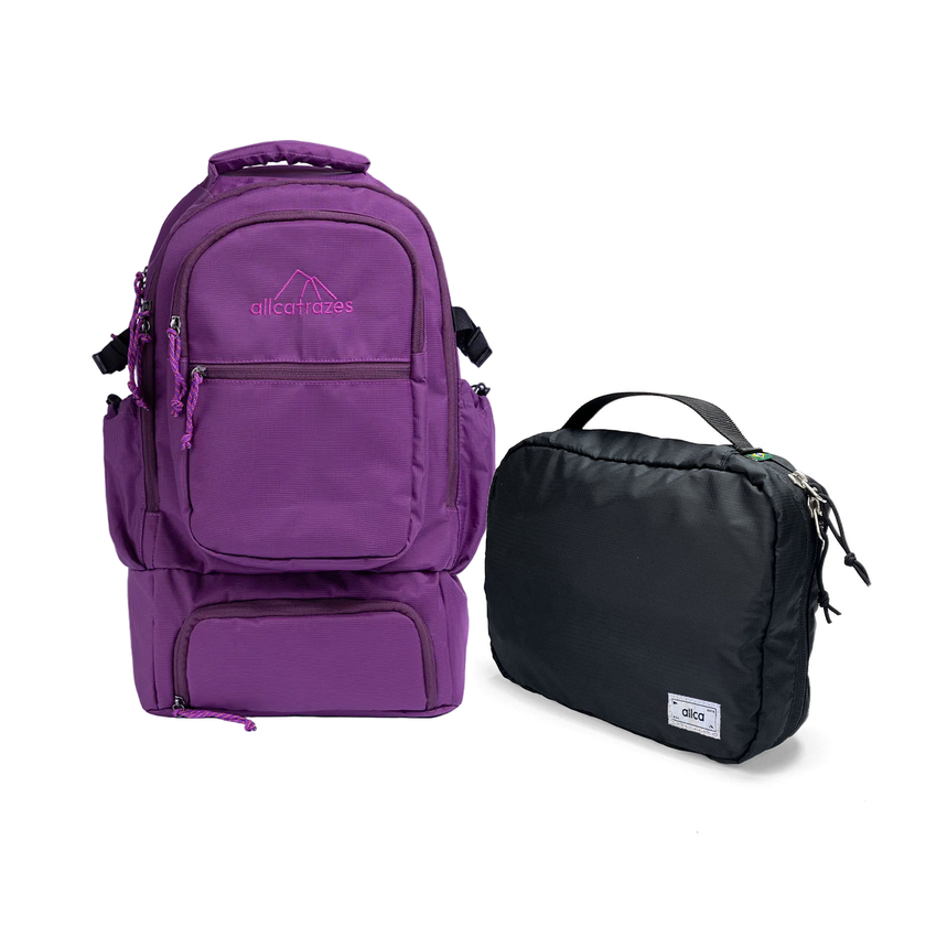 Kit Travel Essential com Alfa, Roxo e Preta da Allcatrazes