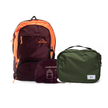 Kit Travel Essential, Bordô | Laranja e Verde Araucária, Nécessaire Hotel Verde Araucária da Allcatrazes