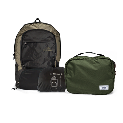 Kit Travel Essential, Café | Areia e Verde Araucária, Nécessaire Hotel Verde Araucária da Allcatrazes